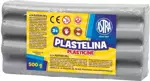 ASTRA plastelina 500 g - srebrna