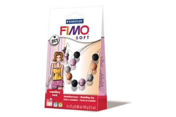 FIMO Soft zestaw 4x25 g + akcesoria KORALE