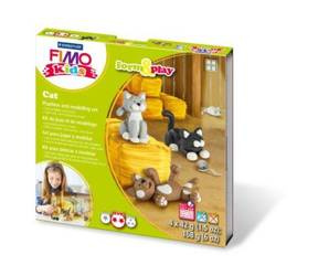 FIMO Kids Form&Play 4x25g - Koty