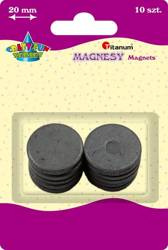 Magnesy - śr. 2 cm, 10 sztuk