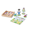 MELISSA & DOUG UBIERANKA MAGNETYCZNA - PRZYJACIELE