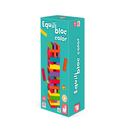 JANOD GRA JENGA Z KOLORAMI EQUILIBLOC