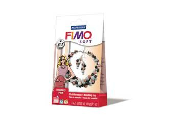 FIMO Soft zestaw 4x25 g + akcesoria PERŁY