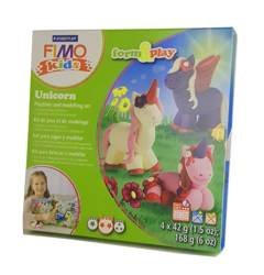 FIMO Kids Form&Play 4x25g - Jednorożec