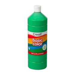 CREALL BASIC COLOR - farba plakatowa 1l - zielona