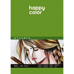 HAPPY COLOR BLOK DO RYSUNKU A3, 300g, 15 arkuszy