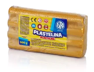 ASTRA Plastelina 500g - metaliczna miedziana