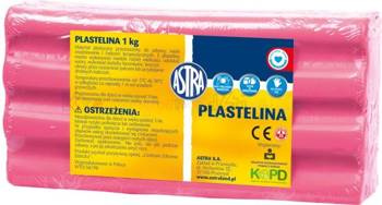 ASTRA plastelina 1 kg - jasno różowa