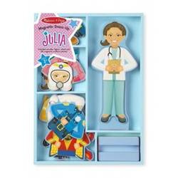 MELISSA & DOUG Drewniana ubieranka magnetyczna Julia