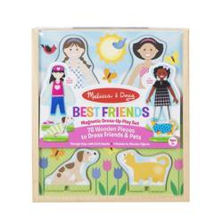 MELISSA & DOUG UBIERANKA MAGNETYCZNA - PRZYJACIELE