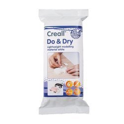 CREALL DO&DRY Light - samoutwardzalna, lekka masa plastyczna 250g - biała