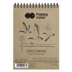 HAPPY COLOR SZKICOWNIK NA SPIRALI A6, 80 K. 90 G