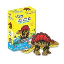 JUMPING CLAY DINOZAUR ZESTAW KREATYWNY - DIMETRODON