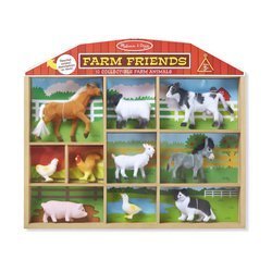 MELISSA&DOUG Figurki Zwierząt - Farma 10 szt