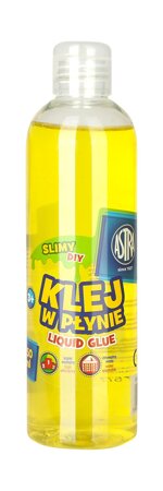 ASTRA KLEJ W PŁYNIE DIY SLIME 250 ML ŻÓŁTY