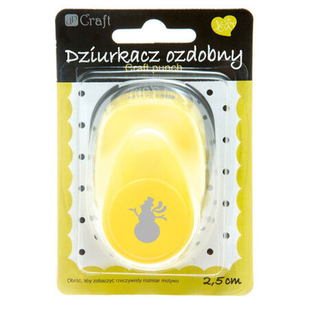 Dp Craft dziurkacz ozdobny 1,6 cm Bałwanek