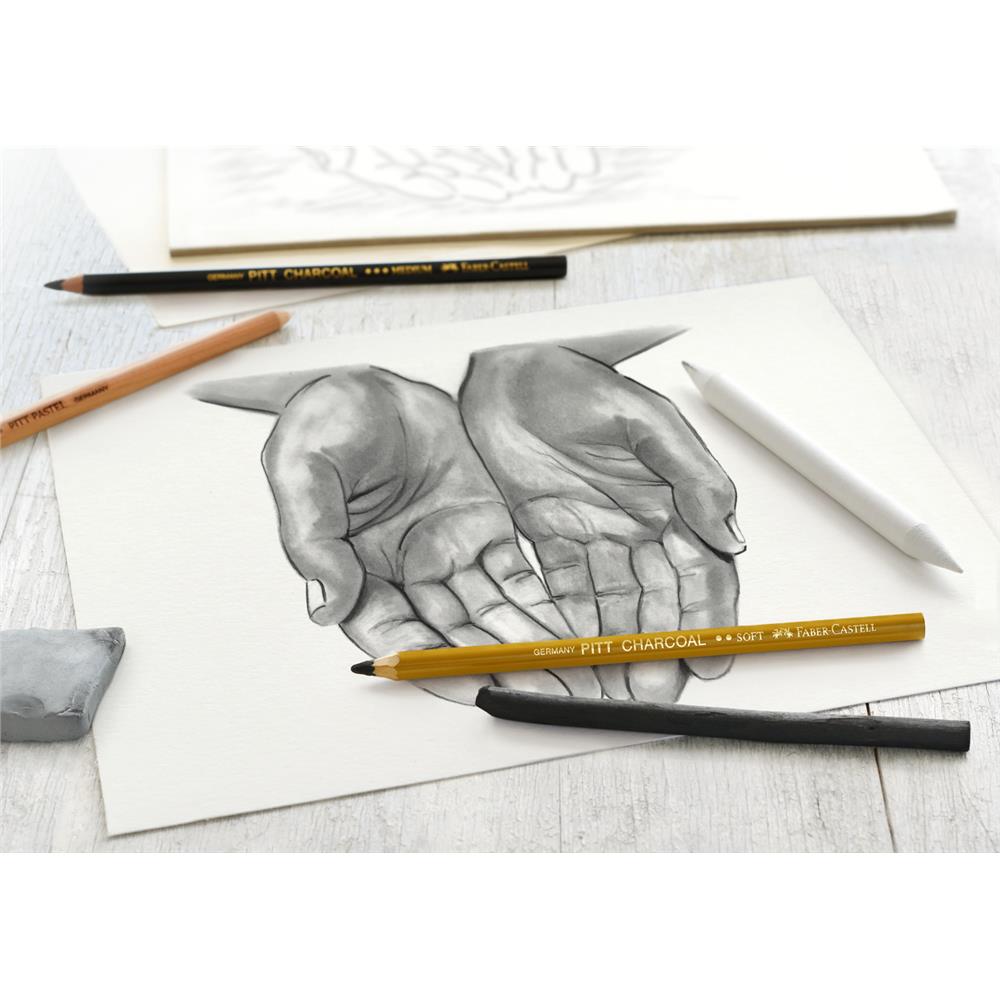 FABER-CASTELL CHARCOAL SKETCH SET ZESTAW RYSUNKOWY