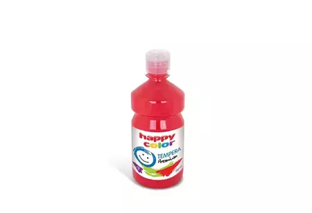 HAPPY COLOR Tempera Premium 500 ml CIEMNOCZERWONY