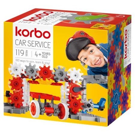 KORBO Klocki konstrukcyjne - CAR SERVICE 119