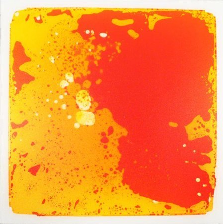 LIQUID FLOOR Panel sensoryczny - 50x50cm ORANGE