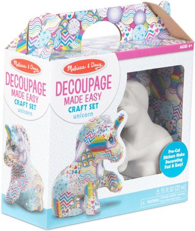 MELISSA & DOUG DECOUPAGE JEDNOROŻEC