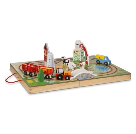 MELISSA & DOUG DREWNIANA FARMA W WALIZCE