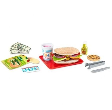 MELISSA&DOUG DREWNIANY BAR Z KANAPKAMI