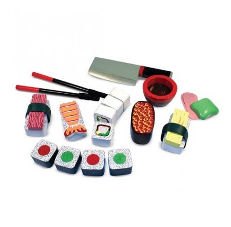 MELISSA & DOUG DREWNIANY ZESTAW SUSHI