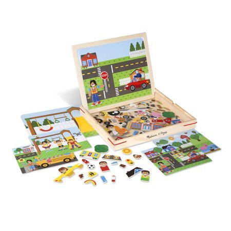 MELISSA & DOUG MAGNETYCZNA UKŁADANKA OBRAZKOWA - MIASTO