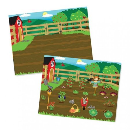 MELISSA & DOUG Naklejki wielorazowe - FARMA