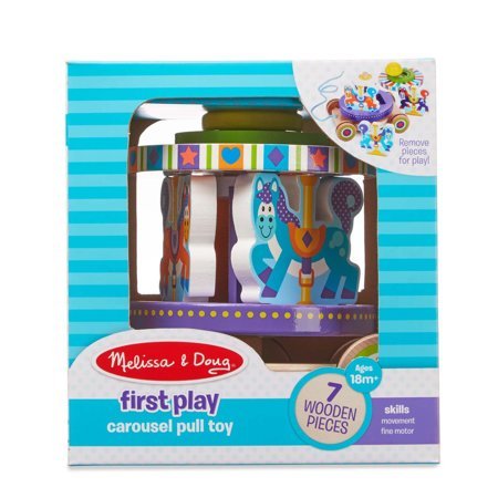 MELISSA & DOUG ZABAWKA DO CIĄGANIA - KARUZELA