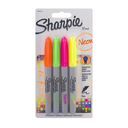 SHARPIE NEON MIX - ZESTAW 4 KOLORY