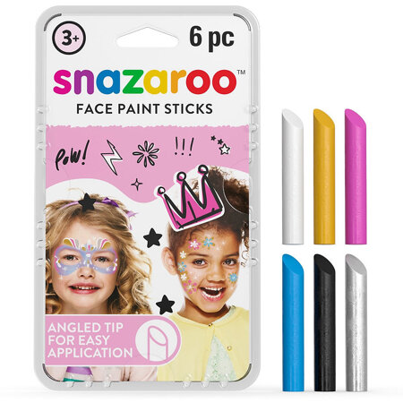 SNAZAROO CRAYON STICK FANTASY SET 6 SZT