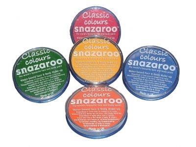 SNAZAROO Farba do twarzy 18 ml Żółta