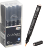  MARVY UCHIDA LE PLUME BRUSH PEN MARKERY ALKOHOLOWE SET PASTEL 12 KOL