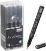 MARVY UCHIDA LE PLUME BRUSH PEN MARKERY ALKOHOLOWE SET GREY TONES 12 SZT