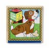 MELISSA & DOUG Drewniane puzzle sześcienne Zwierzaki