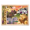 MELISSA & DOUG PUZZLE DREWNIANE - AFRYKA 24 EL.