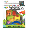 PEOPLE BLOCKS KLOCKI MAGNETYCZNE SET CITY DWELLER 