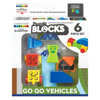 PEOPLE BLOCKS KLOCKI MAGNETYCZNE SET GO GO VEHICLE